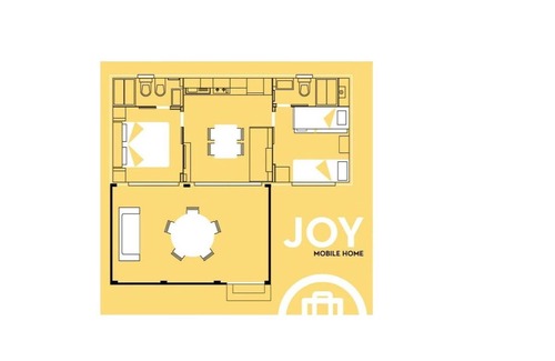 Zona XXXIII Acilia Sud Casa | Holiday park Fabulous - Mobilehome Joy AGHUT (3346)