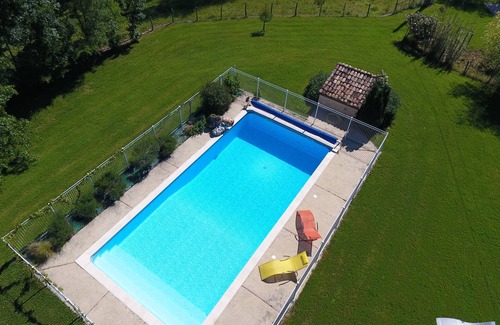 Rayet Casa | Casa de vacaciones, piscina, lamoutole cabaña, Villereal