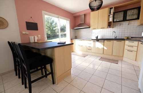 Aureille Villa | Holiday rental villa view and pool AUREILLE LS1-449