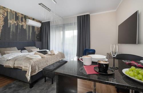 Polanica-Zdroj Apartamento | Holiday studio with balcony, indoor pool, sauna