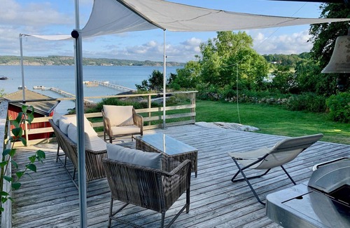 Lysekil Chalet De Esquí | Holidays by the water in a beautiful bay on the Gullmarsfjord