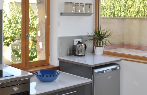 Lagrasse Apartamento | Vacaciones en Lagrasse. Impresionante estudio, terraza privada cerca de Carcasona.