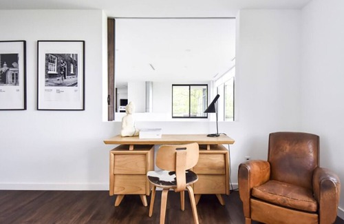 Hillsdale Casa | Aturdidor moderno, impresionantes vistas a la piscina