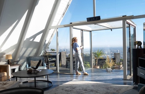 Hollywood Hills West Casa | Hogar moderno del zen en colinas de Hollywood
