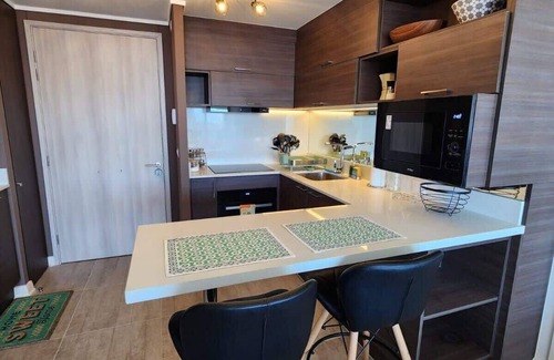 Concon Apartamento | HOM | Depto 2D2B en Concón con Piscina/Parking