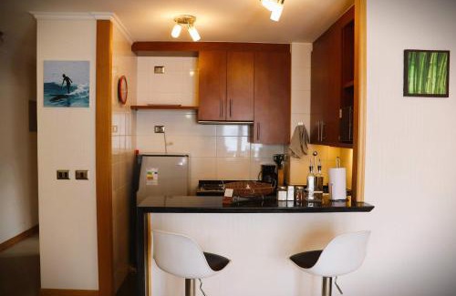 Valle Nevado Apartamento | HOM I En Valle Cóndores II 4PAX con vista la Cordillera CV2402