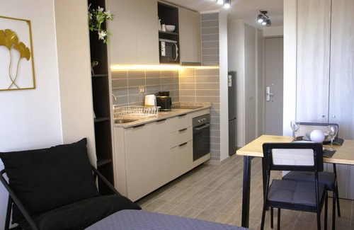 Downtown Santiago Apartamento | HOM I Studio 2PAX Cerca del Movistar Arena