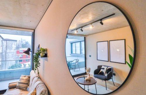 Barrio Italia Apartamento | HOM I TOP1 en Providencia 1D1B, Metro Santa Isabel