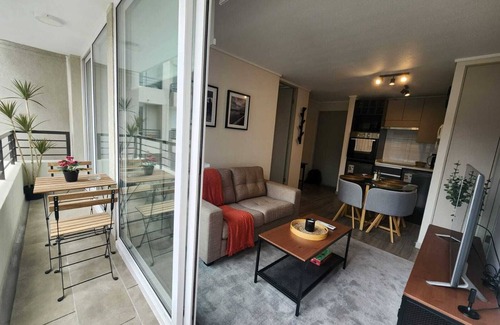 Downtown Santiago Apartamento | HOM | Nuevo y Moderno Depto 2D2B 3PAX Santiago