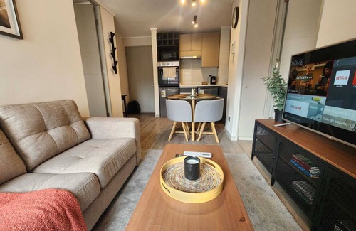 Downtown Santiago Apartamento | HOM | Nuevo y Moderno Depto 2D2B 3PAX Santiago