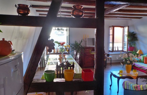 Ribeauville Casa | Hogar y jardín del animado marco de color aldeanos que viven listos