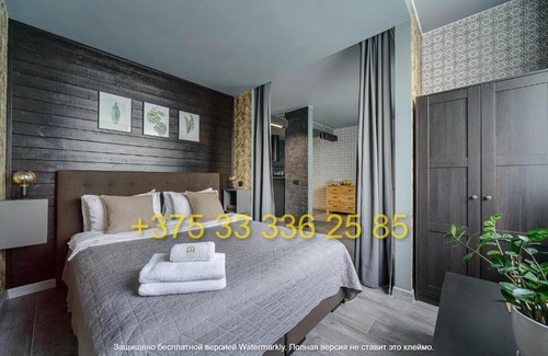 Pervomaysky District Apartamento | Home Apart Mayak Minska, SMART TV