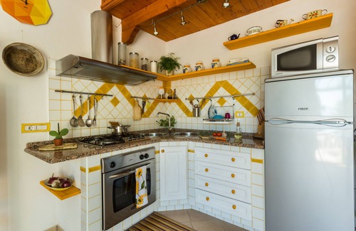 Capo Mannu Apartamento | Casa de vacaciones frente al mar en la península de Sinis, Mandriola,