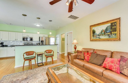 Matthews Casa | Home in Matthews w/ Fenced Yard & Spacious Deck!