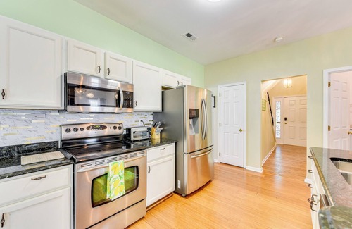 Matthews Casa | Home in Matthews w/ Fenced Yard & Spacious Deck!