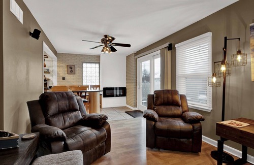Madison Heights Casa | Home in Royal Oak w/ pool & sauna & dream garage