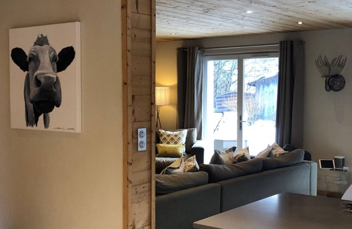 Morzine Chalet De Esquí | Elegante chalet de esquí con cocina en el centro de Morzine