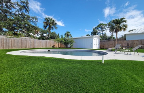 Bay VIew Addition Casa | Home near historic St. Andrew's with private pool and pet friendly!
