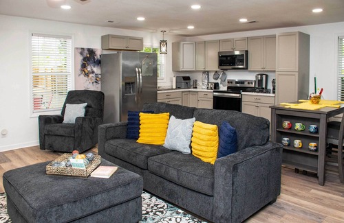 Clarksville Casa | Home w/ Hot Tub, Playset & Grills in Clarksville!