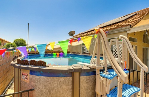 Indio Cabaña | Home w/ Private Pool & Game Room in Indio!