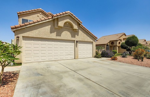 Indio Cabaña | Home w/ Private Pool & Game Room in Indio!
