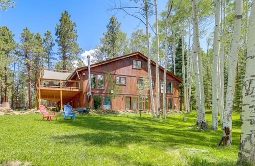 Angel Fire Casa | Home with Hot Tub 5 Mi to Angel Fire Bike Park