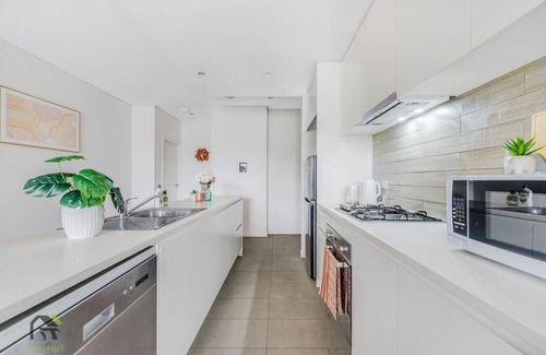 Homebush Apartamento | Homebush3房可住7人配套厨房大公寓