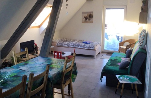 Lohr Apartamento | Homerez - Bonito apartamento para 5 pers. con terraza en Lohr
