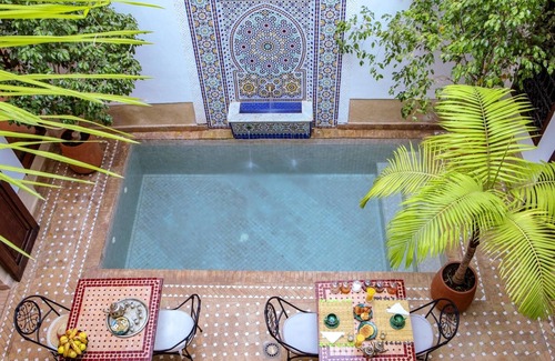 Kasbah Villa | Homerez - Villa para 18 pers. con piscina y balcón en Méchouar-Kasbah, Marrakech