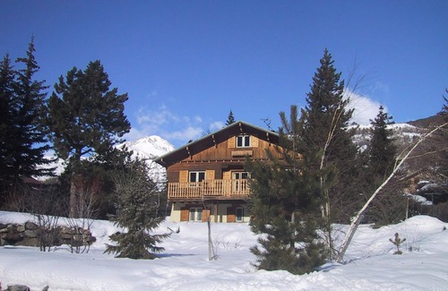 Saint-Chaffrey Chalet De Esquí | Homerez - Chalet en Saint-Chaffrey, vista montaña