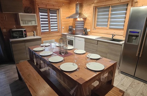 Orlu Chalet De Esquí | Homerez - Chalet en Orlu, vista montaña