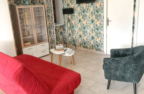 Gefosse-Fontenay Casa | Homerez - Casa a 1 km de la playa para 6 pers. con jardín en Géfosse-Fontenay