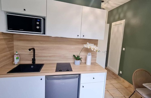 Saint-Cyr-au-Mont-d'Or Apartamento | Homerez - Apartamento para 2 pers. con jardín en Saint-Cyr-au-Mont-d'Or