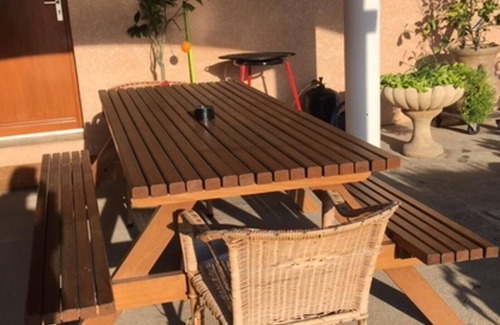 Saint-Cyr-sur-le-Rhone Casa | Homerez - Casa para 8 pers. con jardín y terraza en Saint-Cyr-sur-le-Rhône