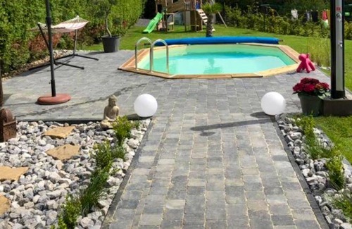 Hamois Casa | Homerez - Casa para 4 pers. con piscina compartida, jardín y terraza en Hamois