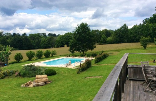Abjat-sur-Bandiat Casa | Homerez - Bonita casa para 2 pers. con piscina compartida, sauna, spa y terraza