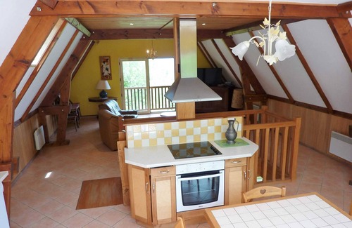 Loubressac Casa | Homerez - Casa espaciosa en Loubressac con piscina privada