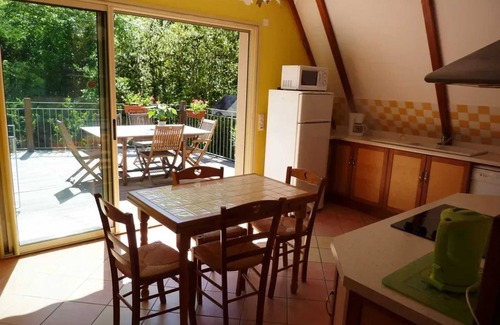 Loubressac Casa | Homerez - Casa espaciosa en Loubressac con piscina privada