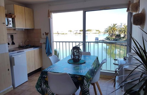 Saint-Cyprien Plage Apartamento | Homerez - Estudio Saint-Cyprien, vista al mar