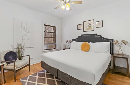 Lake View East Apartamento | Homey 2BR Unit in Boystown, Steps from Everything - Stratford 2N 3N rep