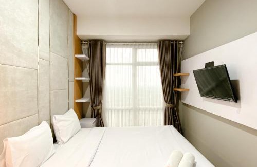 Cikarang Apartamento | Homey and Minimalist 1BR Vasanta Innopark Apartment By Travelio