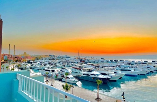 Sheraton Road -Sakkala Apartamento | Honeymoon Sea View Apartment in New Marina Hurghada