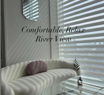 Hapjeong-dong Apartamento | Hongdae, Hapjeong Station 1 minute, Luxury hotel style, Panorama Han River View 5 people, 2Room, 3Q bed