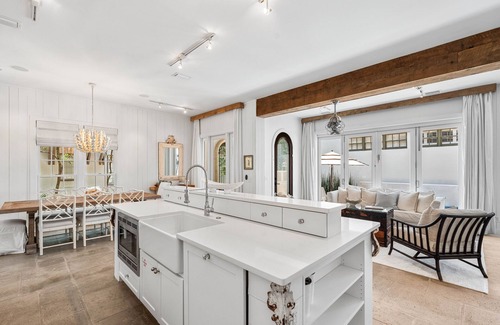 Rosemary Beach Casa | Hope Town Haven Cottage & Carriage House - Plunge Pool/Summer Kitchen, Steps from Town Center