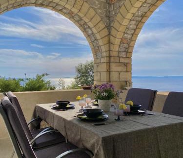 Lefktro Casa | Horizon Villa Mani - Seaview Family Friendly House