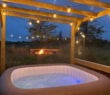 Ashbourne Casa | Horse Truck Tiny Home with Hot Tub
