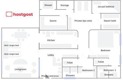 Vozdovac Apartamento | HostGost Selected Suites - BAMS, Private Spa included