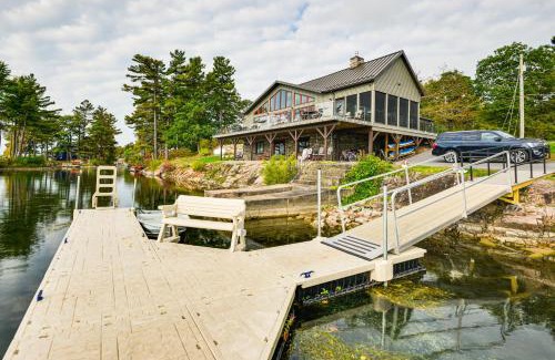 Wellesley Island Casa | Hot Tub and Dock Waterfront Wellesley Island Home!