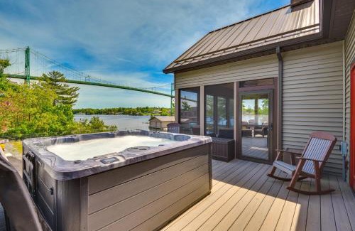 Wellesley Island Casa | Hot Tub and Dock Waterfront Wellesley Island Home!