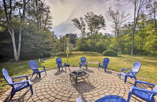 Tobyhanna Casa | Hot Tub and Fire Pit Family Home in Tobyhanna